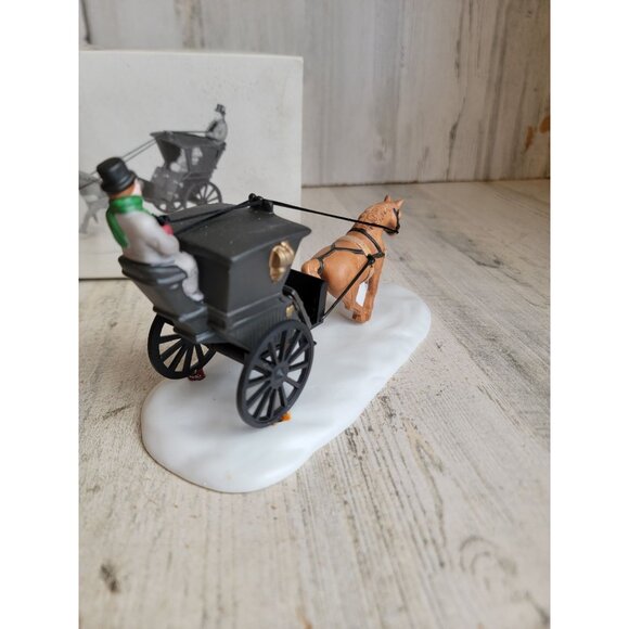 Dept 56 55816 Kings road cab heritage village accessory Xmas - Picture 7 of 12